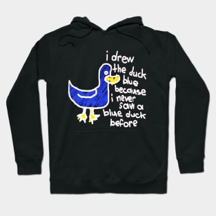 Billy Madison blue duck Hoodie